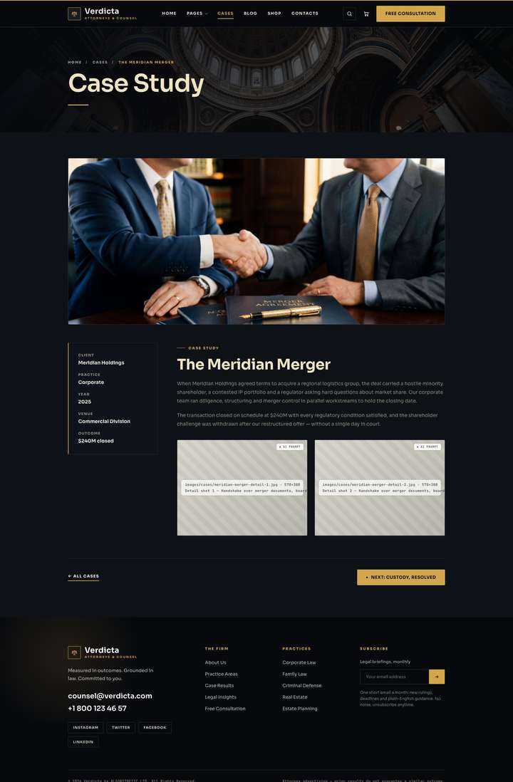 Nocturne — Case Study page