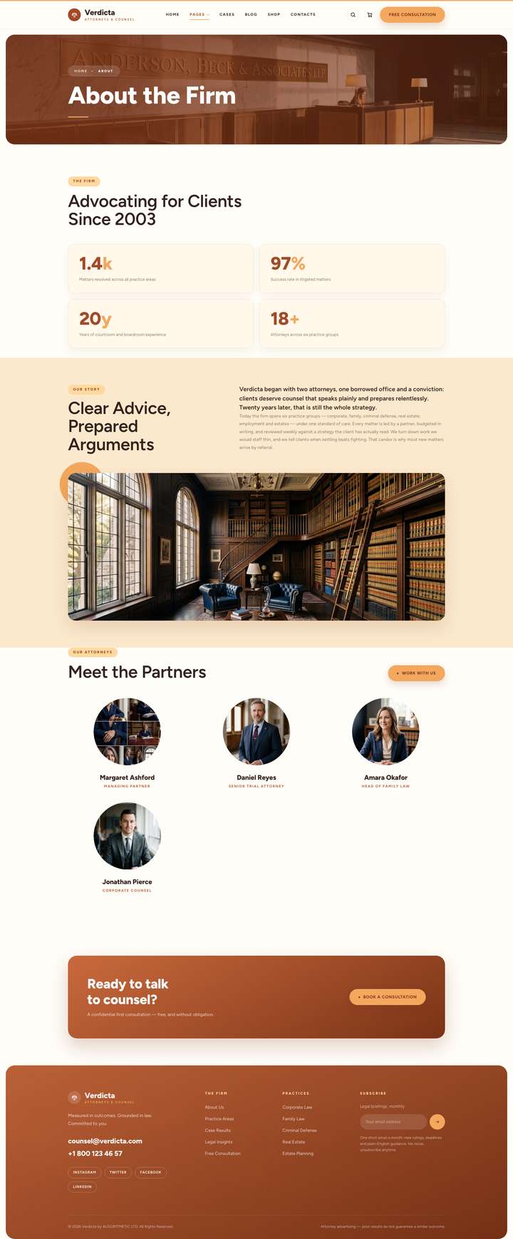 Haven — About Us page