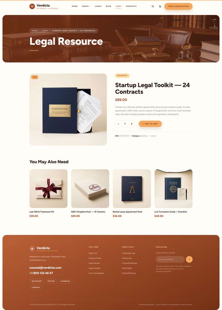 Haven — Product page