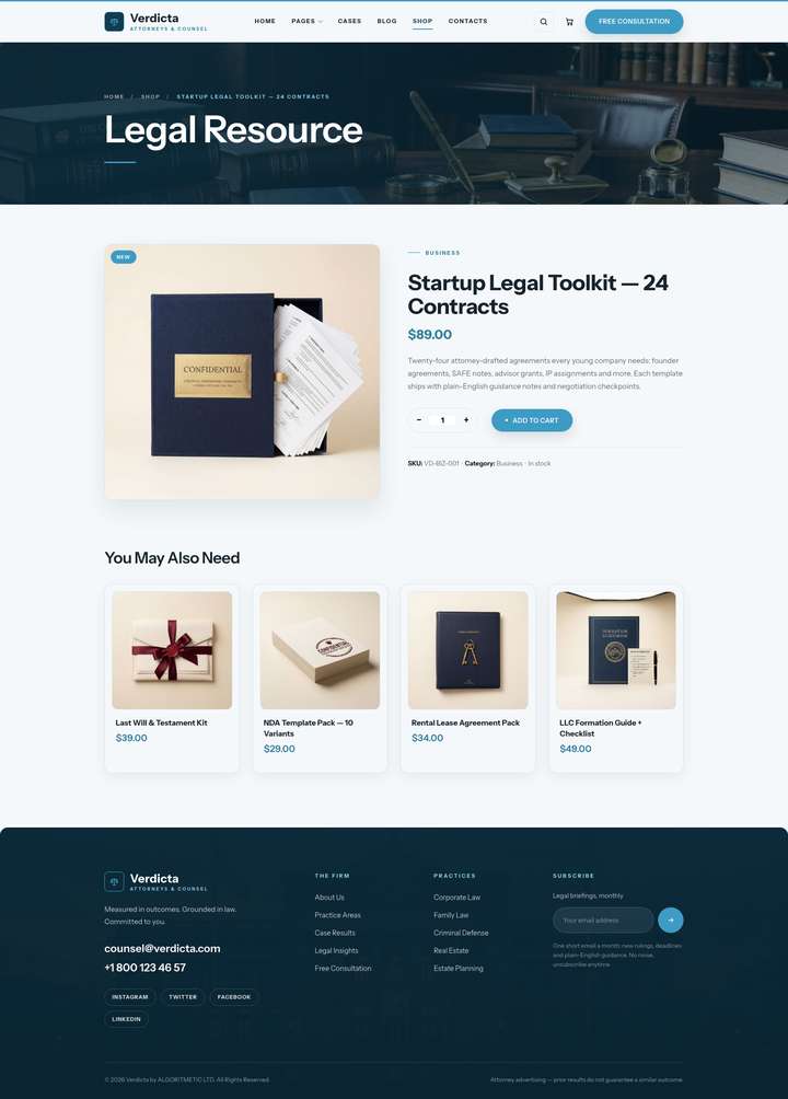 Harbor — Product page
