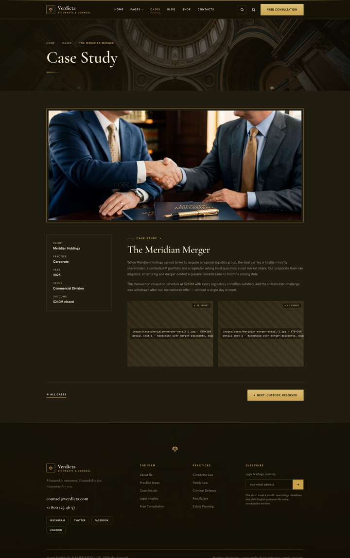 Chancery — Case Study page