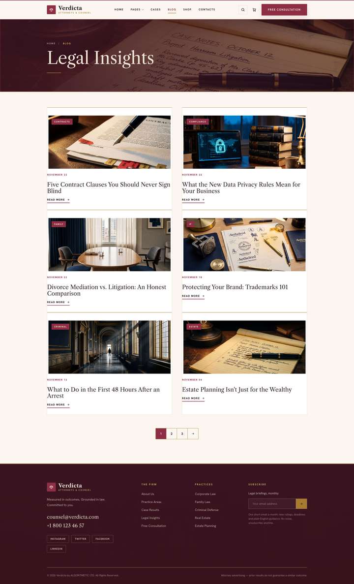 Ashcroft — Blog page