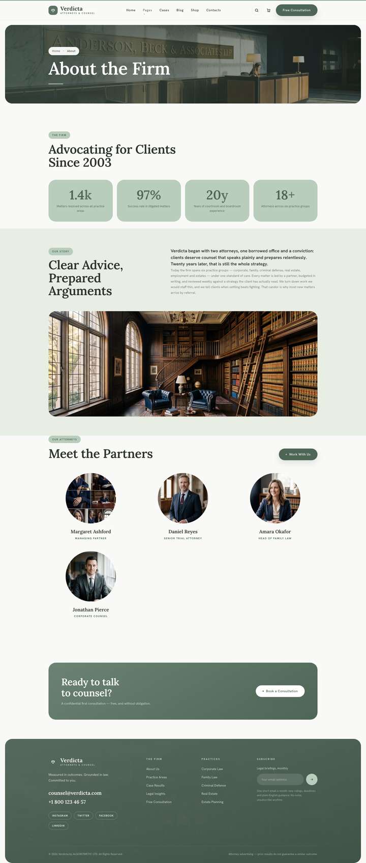 Solace — About Us page