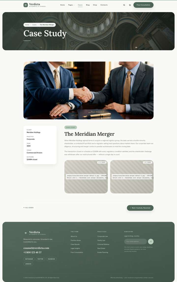 Solace — Case Study page